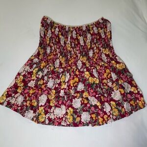 Floral Print Women's Skirt
